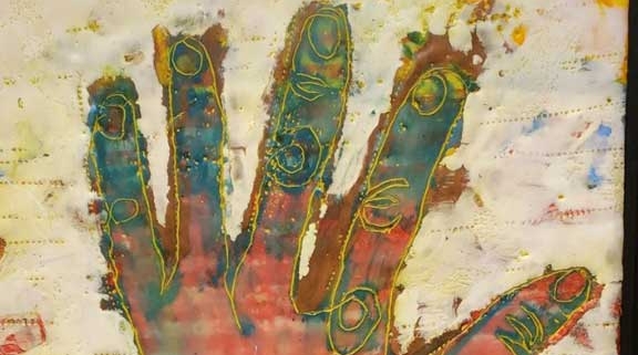 Kris Larsen Encaustic