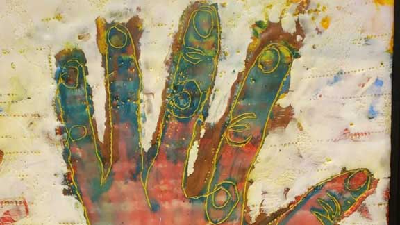 Kris Larsen Encaustic